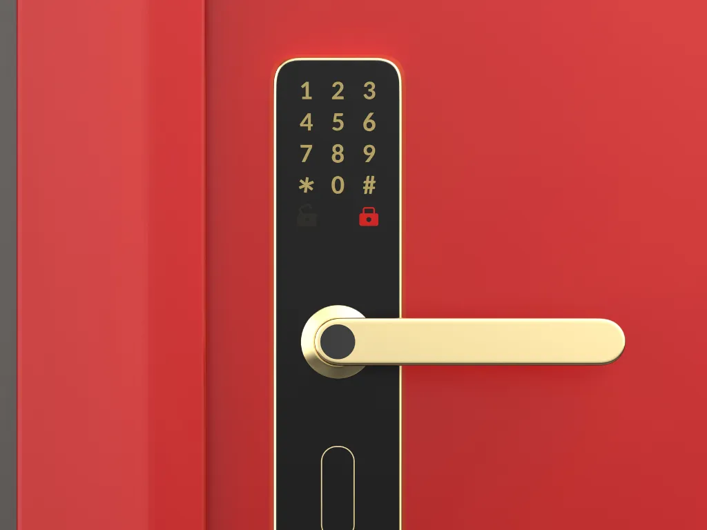 Smart door lock automation with fingerprint access for homes in Coimbatore